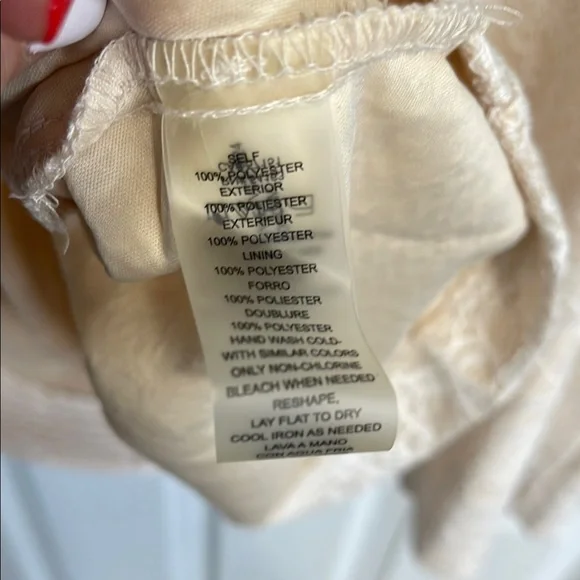 Vince Camuto Cream Lace Dress - Picture 10 of 10